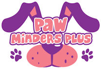 Paw Minders Plus Pet Sitters Logo